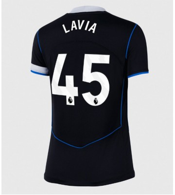 Chelsea Romeo Lavia #45 Tercera Equipación Mujer 2025-26 Manga Corta